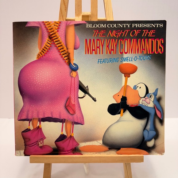 Bloom County Other - Bloom County Night of the Mary Kay Commandos Berke Breathed 1st Ed '89 Paperback